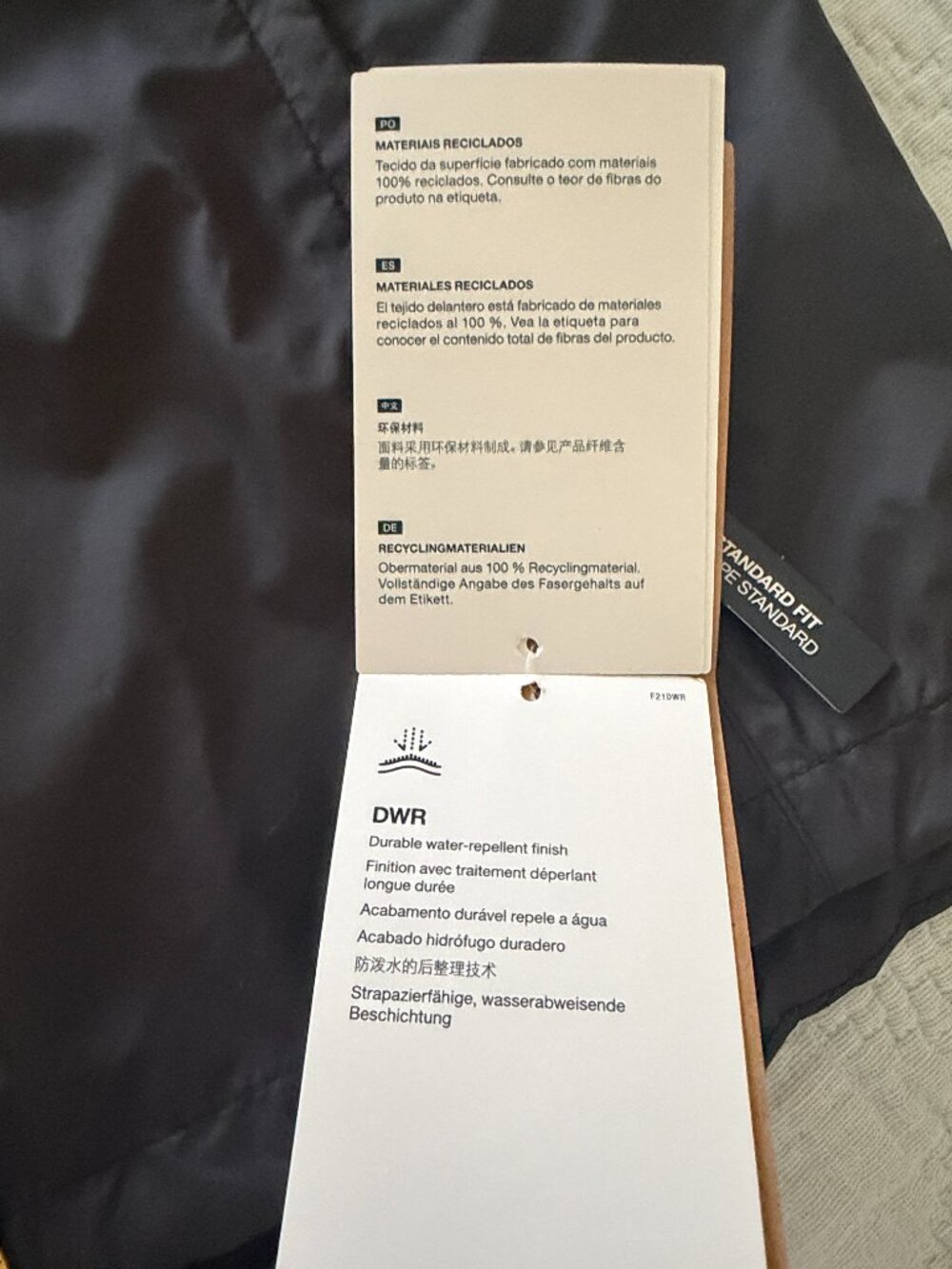 The NORTH FACE black pullover rain/sports Hydrenaline 2000 jacket - Picture 11 of 14